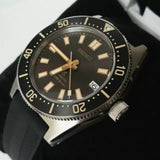 Seiko Prospex 1965 Diver's Modern Re-Interpretation Automatic Brown Dial Black Rubber Strap Watch For Men - SPB147J1