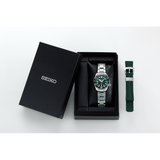 Seiko Prospex 140th Anniversary Limited Divers Green Dial Silver Steel Strap Watch For Men - SPB207J1