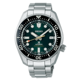 Seiko Prospex 140th Anniversary Limited Divers Green Dial Silver Steel Strap Watch For Men - SPB207J1