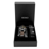 Seiko Prospex Black Series 1965 Limited Edition Black Dial Brown NATO Strap Watch For Men - SPB253J1