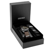 Seiko Prospex Black Series 1965 Limited Edition Black Dial Brown NATO Strap Watch For Men - SPB253J1