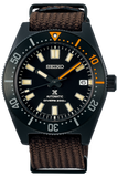 Seiko Prospex Black Series 1965 Limited Edition Black Dial Brown NATO Strap Watch For Men - SPB253J1