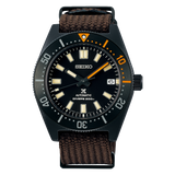 Seiko Prospex Black Series 1965 Limited Edition Black Dial Brown NATO Strap Watch For Men - SPB253J1