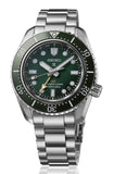 Seiko Prospex GMT Divers Automatic Marine Green Dial Silver Steel Strap Watch For Men - SPB381J1