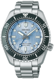 Seiko Prospex Limited Edition Automatic GMT Glacier Blue Dial Silver Steel Strap Watch For Men - SPB385J1