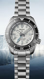 Seiko Prospex Sea Arctic Ocean GMT Limited Edition Silver Dial Silver Steel Strap Watch For Men - SPB439J1