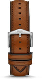 Fossil Neutra Automatic Luggage Skeleton Blue Dial Brown Leather Strap Watch for Men - ME3160