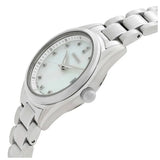 Seiko Diamond Silver Dial Silver Steel Strap Watch for Women - SUR579P1