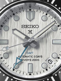 Seiko Prospex Sea Arctic Ocean GMT Limited Edition Silver Dial Silver Steel Strap Watch For Men - SPB439J1