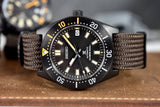 Seiko Prospex Black Series 1965 Limited Edition Black Dial Brown NATO Strap Watch For Men - SPB253J1