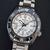 Seiko Prospex Sea Arctic Ocean GMT Limited Edition Silver Dial Silver Steel Strap Watch For Men - SPB439J1