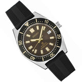 Seiko Prospex 1965 Diver's Modern Re-Interpretation Automatic Brown Dial Black Rubber Strap Watch For Men - SPB147J1