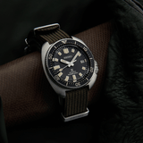 Seiko Prospex 1965 Diver’s Re-Interpretation Automatic Black Dial Brown NATO Strap Watch For Men - SPB239J1