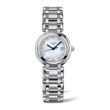 Longines PrimaLuna Mother of Pearl Dial Silver Steel Strap Watch for Women - L8.110.4.87.6