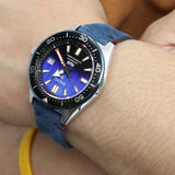 Seiko Prospex PADI Special Edition Divers 200M Blue Dial Blue Rubber Strap Watch For Men - SPB071J1