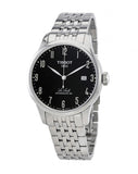 Tissot Le Locle Powermatic 80 Black Dial Silver Steel Strap Watch For Men - T006.407.11.052.00