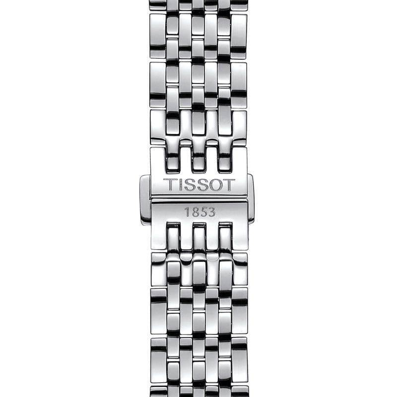 Tissot Le Locle Powermatic 80 Black Dial Silver Steel Strap Watch For Men - T006.407.11.053.00
