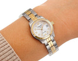 Tissot T Classic PR100 White Dial Two Tone Steel Strap Watch For Women - T049.210.22.032.00