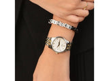 Tissot T Classic Tradition Lady White Dial Two Tone Steel Strap Watch For Women - T063.210.22.037.01