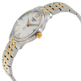 Tissot T Classic Tradition White Dial Two Tone Mesh Bracelet Watch for Women - T063.210.22.037.00