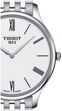 Tissot T Classic Tradition 5.5 White Dial Watch For Men - T063.409.11.018.00