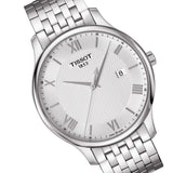 Tissot T Classic Tradition Silver Dial Watch For Men - T063.610.11.038.00