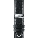 Tissot T Classic Tradition Black Dial Black Leather Strap Watch For Men - T063.617.16.057.00