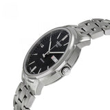 Tissot Automatics III Black Dial Silver Steel Strap Watch For Men - T065.430.11.051.00