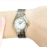 Tissot Carson Steel Lady White Dial Quartz Watch For Women - T085.210.22.011.00