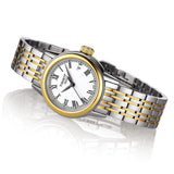 Tissot Carson Lady White Dial Two Tone Steel Strap Watch For Women - T085.210.22.013.00