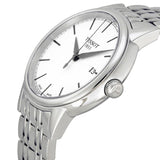 Tissot Carson Steel White Dial Silver Steel Strap Watch For Men - T085.410.11.011.00