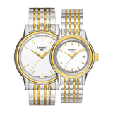 Tissot Carson Steel Lady White Dial Quartz Watch For Women - T085.210.22.011.00