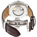 Tissot Luxury Powermatic 80 Silver Dial Brown Leather Strap Watch For Men - T086.407.16.031.00