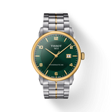 Tissot Luxury Powermatic 80 Green Dial Silver Steel Strap Watch For Men - T086.407.22.097.00