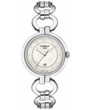 Tissot T Trend Flamingo Mother of Pearl Dial Silver Steel Strap Watch for Women - T094.210.11.116.00