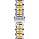 Tissot Flamingo Mother of Pearl Dial Two Tone Steel Strap Watch For Women - T094.210.22.111.01