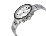 Tissot Quickster Chronograph Silver Dial Watch For Men - T095.417.11.037.00