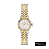 Tissot T Classic Bridgeport Mother of Pearl Dial Two Tone Steel Strap Watch For Women - T097.010.22.116.00