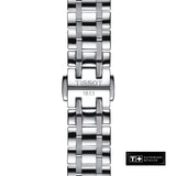 Tissot Chemin Des Tourelles Powermatic 80 Rubies Mother of Pearl Dial Silver Steel Strap Watch For Women - T099.207.11.113.00