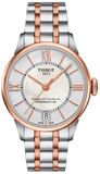 Tissot Chemin des Tourelles Automatic Silver Dial Two Tone Steel Strap Watch for Men - T099.407.22.038.02