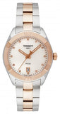 Tissot PR 100 Sport Chic Diamonds Mother of Pearl Dial Two Tone Steel Strap Watch for Women - T101.910.22.116.00