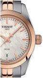 Tissot T Classic PR100 Mother of Pearl Dial Two Tone Steel Strap Watch for Women - T101.010.22.111.01