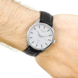 Tissot T Classic PR 100 White Dial Black Leather Strap Watch for Men - T101.410.16.031.00