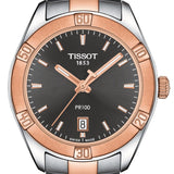 Tissot PR 100 Sport Chic Anthracite Dial Watch For Women - T101.910.22.061.00