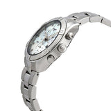 Tissot PR 100 Sport Chic Chronograph Diamonds Mother of Pearl Dial Silver Steel Strap Watch for Women - T101.917.11.116.00