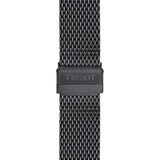 Tissot T Classic PR 100 Black Anthracite Dial Black Mesh Bracelet Watch For Men - T101.417.23.061.00