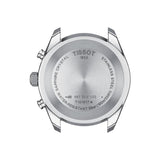 Tissot PR 100 Sport Quartz Chronograph Silver Dial Brown Leather Strap Watch For Men - T101.617.16.031.00