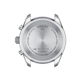 Tissot PR 100 Sport Quartz Chronograph Black Dial Black Leather Strap Watch For Men - T101.617.16.051.00