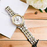 Tissot watch T108.208.22.117.00- with gold and silver band