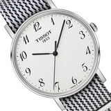 Tissot T Classic Everytime Medium White Dial Two Tone NATO Strap Watch for Women - T109.410.18.032.00